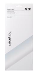 Verpackung für Smart Label von Cricut Joy. Enthält vier beschreibbare Vinylblätter.