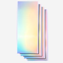 Verpackung für Smart Label Vinyl. Enthält vier Blätter in der Größe 14 cm x 33 cm.