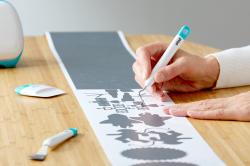 Starter-Tool-Set von Cricut Joy. Enthält zwei Werkzeuge in Weiß und Blau.