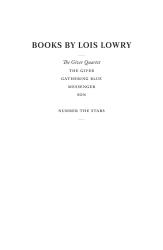 Lois Lowry: The Giver - Taschenbuch