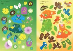 Fiona Watt: Mein erstes Anziehpuppen-Stickerbuch: Gaia, die kleine Gartenfee - Taschenbuch