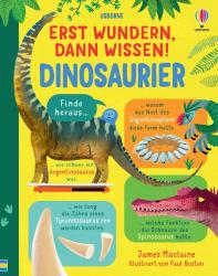 James Maclaine: Erst wundern, dann wissen! Dinosaurier - gebunden