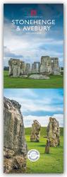 Carousel Calendar: Stonehenge & Avebury 2025 - Slimline-Kalender