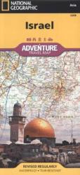 National Geographic Adventure Travel Map Israel