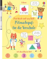 Holly Bathie: Mein Wisch-und-weg-Buch: Mitmachspaß für die Vorschule - Taschenbuch