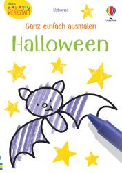 Kirsteen Robson: Kleine Kreativ-Werkstatt - Ganz einfach ausmalen: Halloween - Taschenbuch