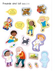 Holly Bathie: Mein erstes Stickerbuch: Alle meine Freunde - Taschenbuch