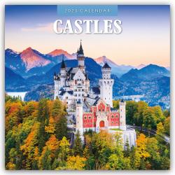 Red Robin Publishing Ltd: Castles - Burgen - Schlösser 2025 - 16-Monatskalender