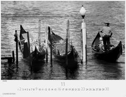 Venedig schw./weiss 2025 L 42x55 cm