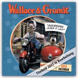 Danilo Promotion Ltd: Wallace and Gromit 2025 - Wandkalender