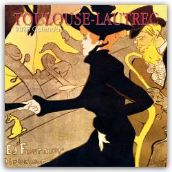 The Gifted Stationery Co. Ltd: Toulouse-Lautrec - Henri de Toulouse-Lautrec - Kunstkalender 2025 16-Monatskalender