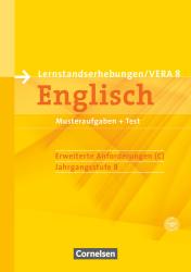 Vorbereitungsmaterialien für VERA - Vergleichsarbeiten/ Lernstandserhebungen - Englisch - 8. Schuljahr: Erweiterte Anforderungen - geheftet