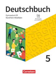 Christiane Graff: Deutschbuch Gymnasium - Nordrhein-Westfalen - Neue Ausgabe - 5. Schuljahr - gebunden