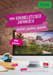 PONS 444 Vokabelsticker Japanisch - Taschenbuch