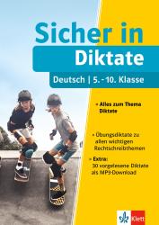 Klett Sicher in Deutsch Diktate 5.-10. Klasse - Taschenbuch