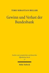 Buchcover in gelber Farbe. Titel: Gewinn und Verlust der Bundesbank von Timo Sebastian Heller.