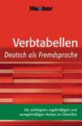 Verbtabellen Deutsch als Fremdsprache - Taschenbuch