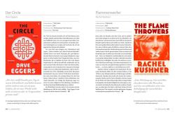 Buchcover mit dem Titel '1001 Bücher, die Sie lesen sollten, bevor das Leben vorbei ist'. Mehrere schwarz-weiße Porträts von Autoren.