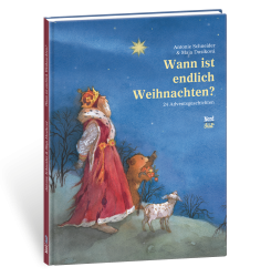 Antonie Schneider: Wann ist endlich Weihnachten? Ein Adventsbuch in 24 Kapiteln | Adventskalender zum Vorlesen - gebunden