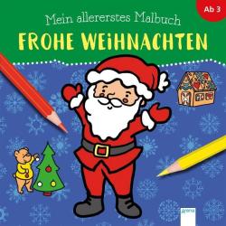 Verena Münstermann: Mein allererstes Malbuch - Frohe Weihnachten - Taschenbuch