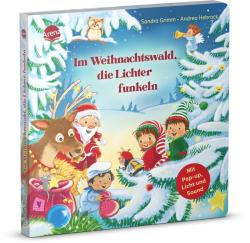 Sandra Grimm: Im Weihnachtswald, die Lichter funkeln