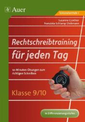 Franziska Schlamp-Diekmann: Rechtschreibtraining für jeden Tag, Klasse 9/10 - geheftet