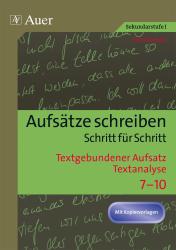 Peter Diepold: Textgebundener Aufsatz - Textanalyse - geheftet