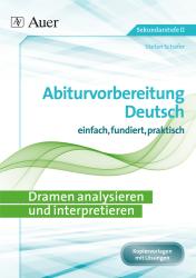 Stefan Schäfer: Dramen analysieren und interpretieren - geheftet