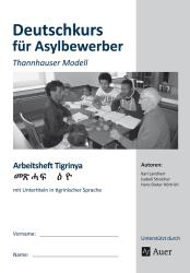 Deutschkurs für Asylbewerber - Arbeitsheft Tigrinya - geheftet