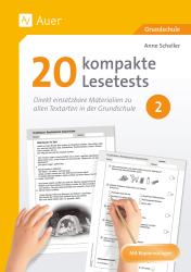 Anne Scheller: 20 kompakte Lesetests für Klasse 2 - geheftet