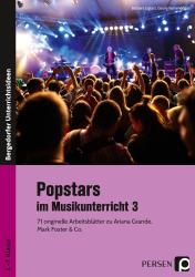 Georg Bemmerlein: Popstars im Musikunterricht. Bd.3 - geheftet