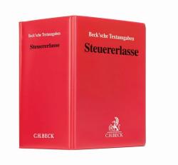 Steuererlasse - Ringbuch