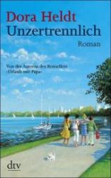 Buchcover mit blauer Himmel und Wasser. Im Vordergrund sind drei Kinder am Ufer, ein Boot im Wasser, und Bäume am Rand.