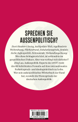 Buchcover mit dem Titel 'Worte, die die Welt beherrschen'. Hintergrund in Pink, Globus-Illustration und Autor Jörg Lau.