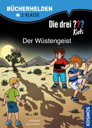 Boris Pfeiffer: Die drei ??? Kids, Bücherhelden 2. Klasse, Der Wüstengeist - gebunden