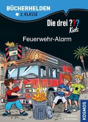 Boris Pfeiffer: Die drei ??? Kids, Bücherhelden 2. Klasse, Feuerwehr-Alarm - gebunden