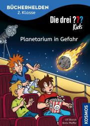 Boris Pfeiffer: Die drei ??? Kids, Bücherhelden 2. Klasse, Planetarium in Gefahr - gebunden