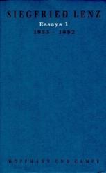 Siegfried Lenz: Werkausgabe in Einzelbänden / Essays 1. Tl.1 - gebunden