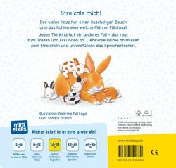 Sandra Grimm: ministeps: Fühl mal! Meine Lieblingstiere - Taschenbuch