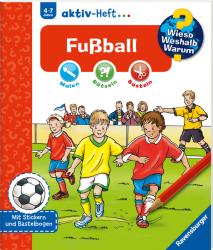 Wieso? Weshalb? Warum? aktiv-Heft: Fußball - Taschenbuch