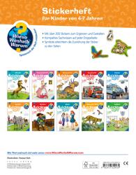 Wieso? Weshalb? Warum? Stickerheft: Im Zoo - Taschenbuch