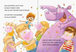 Saskia Hula: EIN NILPFERD IN DER BADEWANNE - Leserabe 1. Klasse - Erstlesebuch für Kinder ab 6 Jahren - gebunden