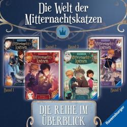 Ravensburger Malen nach Zahlen Mitternachtskatzen - 32 Motive abgestimmt auf Buntstiftsets mit 24 Farben (Stifte nicht enthalten) - Malbuch mit nummerierten Ausmalfeldern für fortgeschritten - Taschenbuch