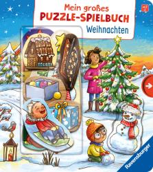 Bookella: Mein großes Puzzle-Spielbuch: Weihnachten