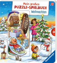 Bookella: Mein großes Puzzle-Spielbuch: Weihnachten