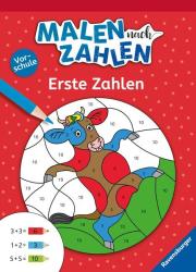 Martine Richter: Malen nach Zahlen, Vorschule: Erste Zahlen - Taschenbuch