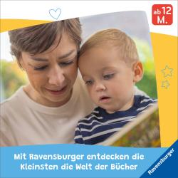 Buchcover mit Titel 'Wo bist du, kleiner Elefant?'. Abgebildet ist ein blauer Elefant in einer bunten Landschaft.