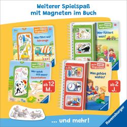 Buchcover mit Titel 'Wo bist du, kleiner Elefant?'. Abgebildet ist ein blauer Elefant in einer bunten Landschaft.