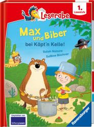 Salah Naoura: Max und Biber bei Käpt´n Kelle - Leserabe ab Klasse 1 - Erstlesebuch für Kinder ab 6 Jahren - gebunden