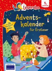 Ingrid Uebe: Adventskalender für Erstleser - lesen lernen mit dem Leserabe - Erstlesebuch - Kinderbuch ab 6 Jahren - Lesen lernen 1. Klasse Jungen und Mädchen (Leserabe 1. Klasse) - gebunden